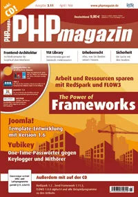 Ausgabe des PHP Magazins