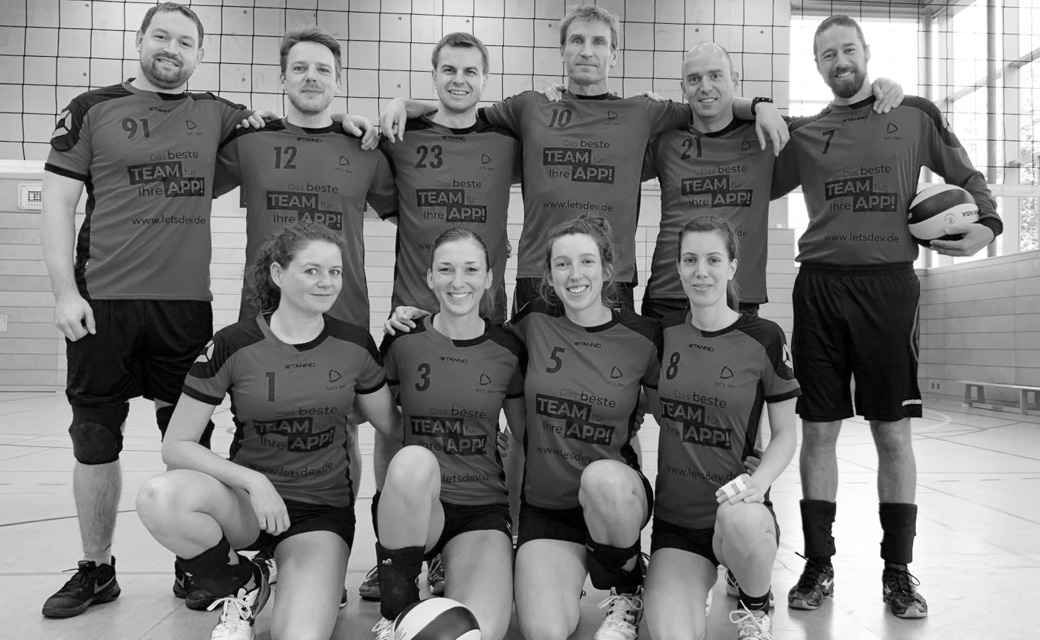 let’s dev Blog | let's dev supports SG Siemens volleyball players from Karlsruhe