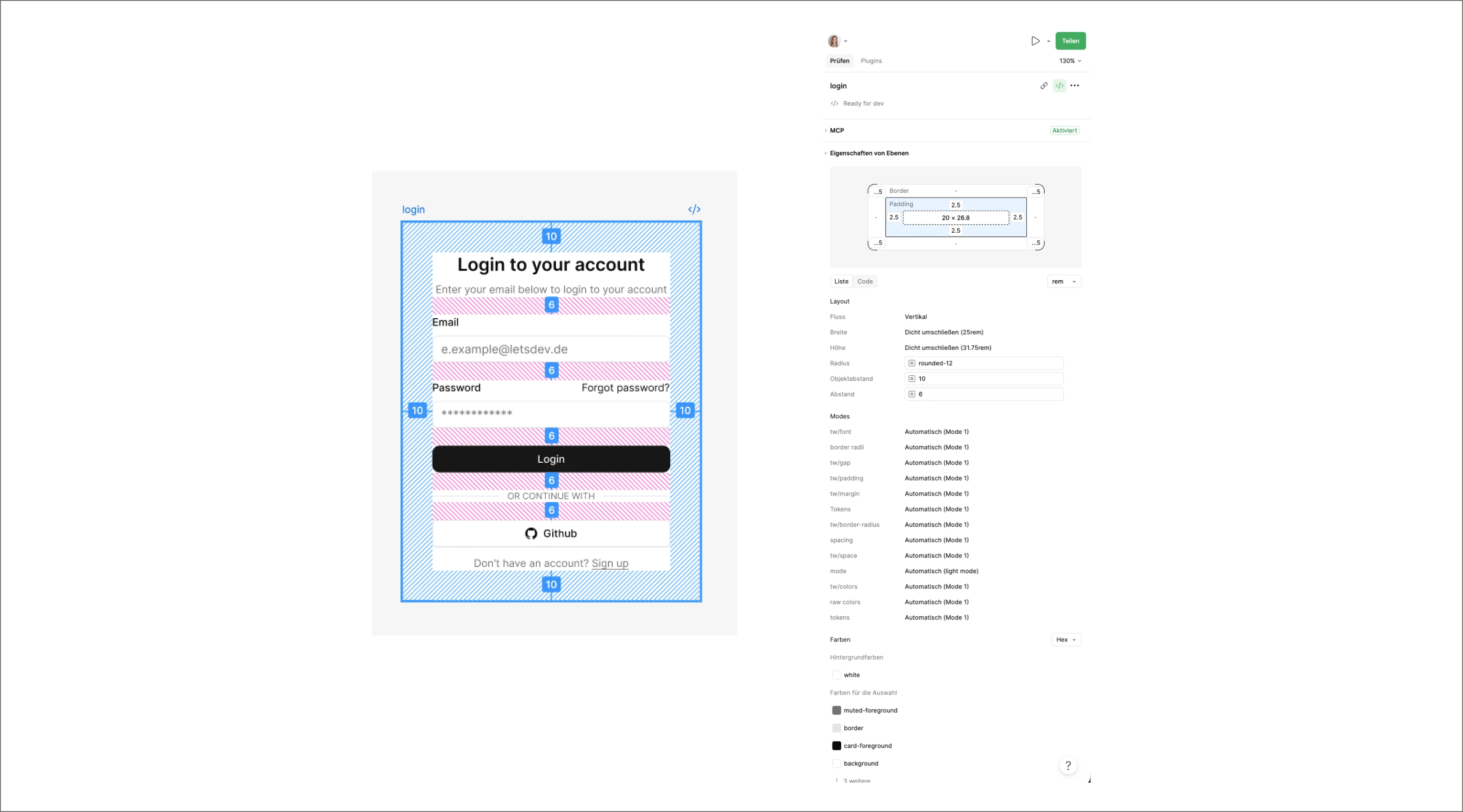 Figma-Variablen und Token-Struktur als Grundlage für konsistente UI-Werte