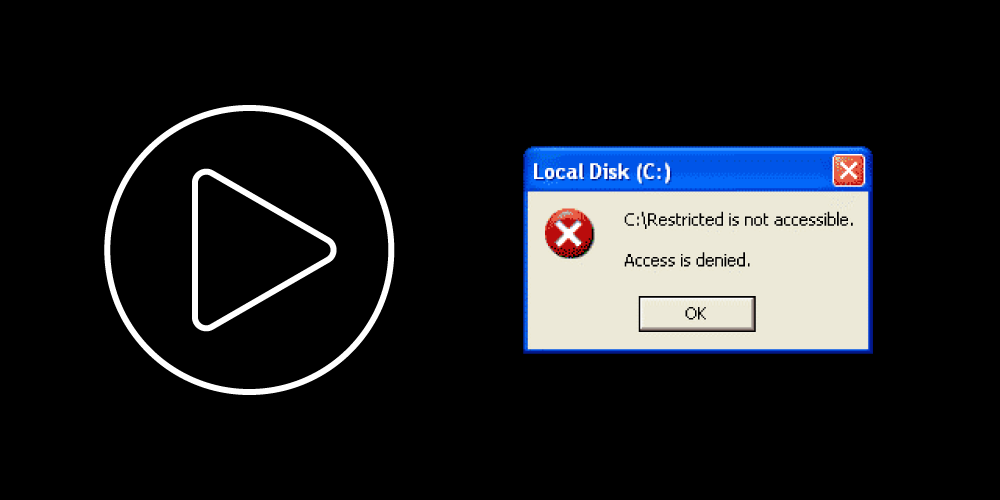 Play Windows XP error sound
