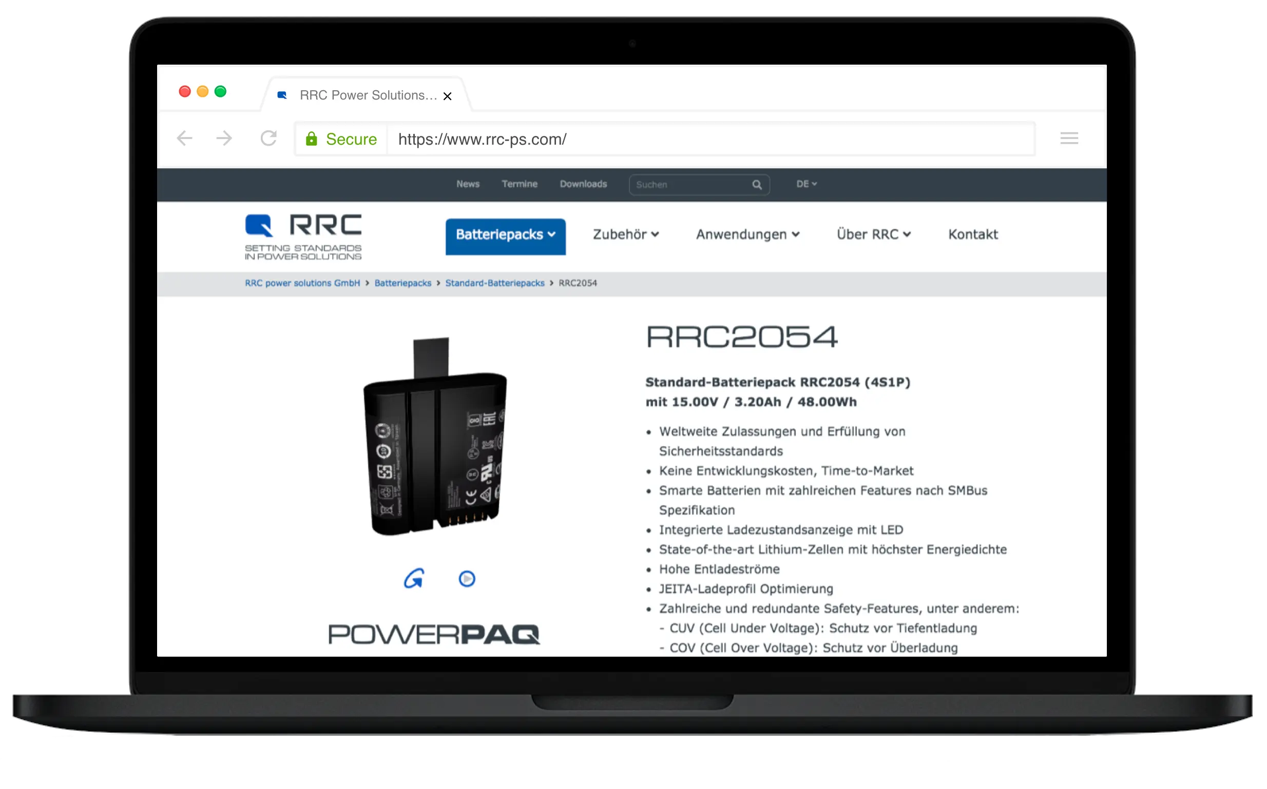 RRC power solutions Showcase