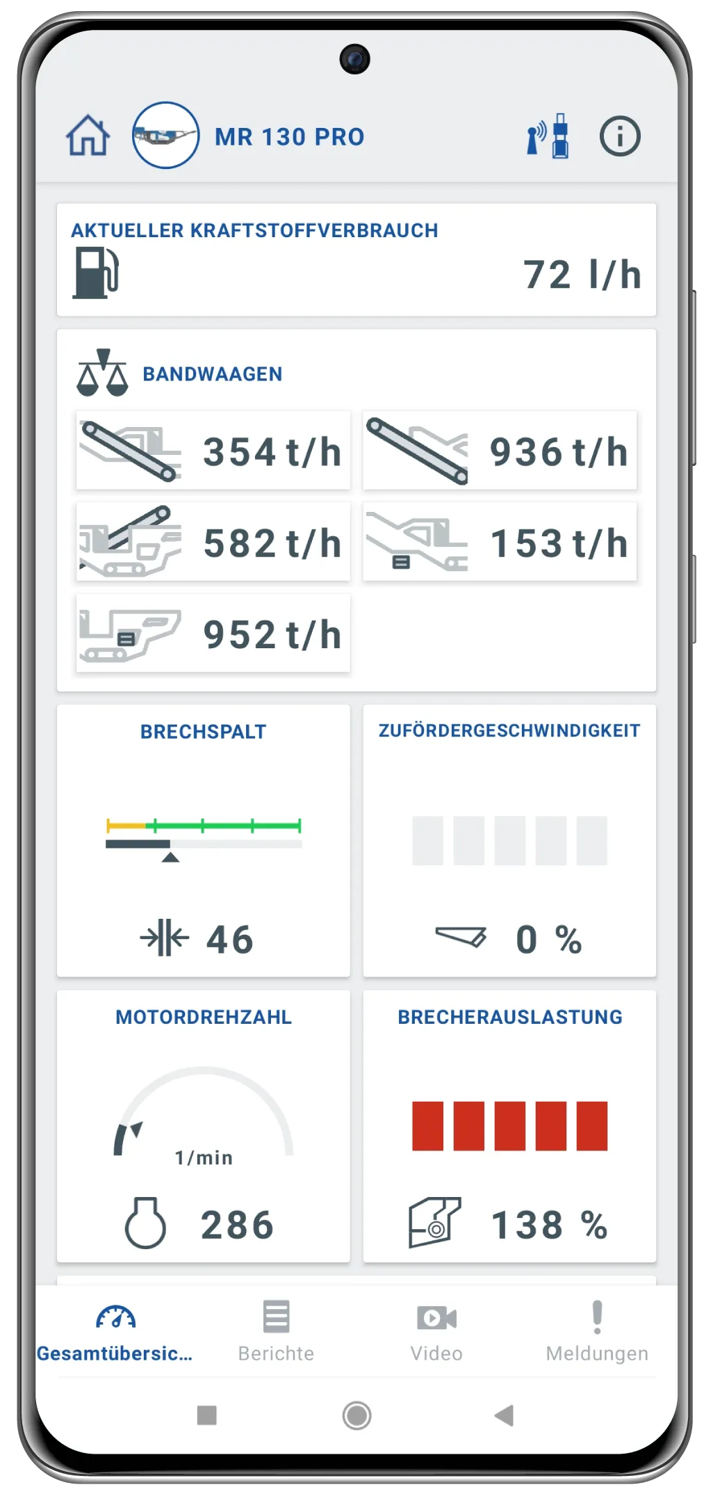 Kleemann Spective Connect Smart Job Konfigurator für mobile Brechanlagen