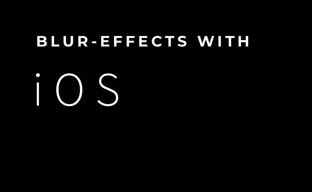 let’s dev Blog | Blur effects under iOS 7