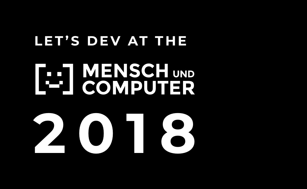 let’s dev Blog | „Mensch und Computer“ 2018