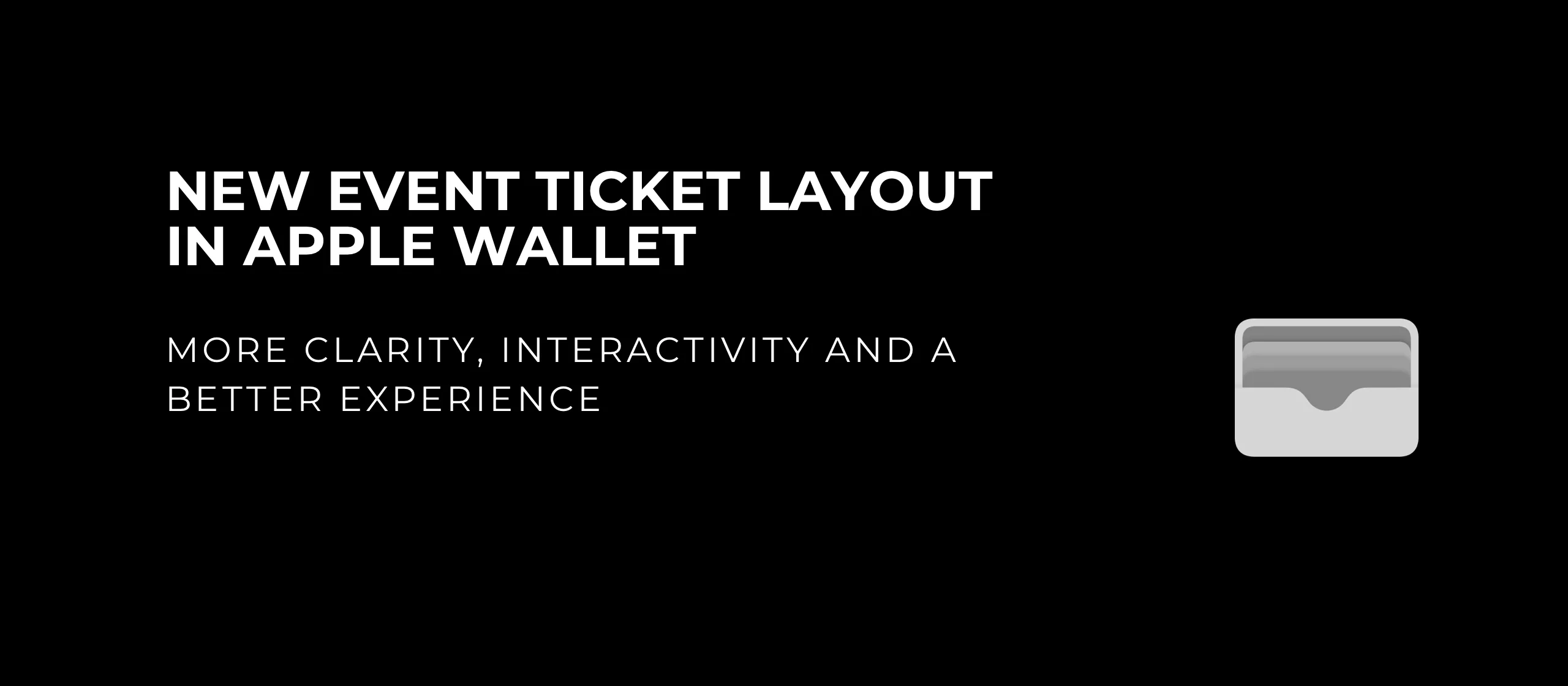 let’s dev Blog | New Event Ticket Layout in Apple Wallet: More Overview, More Context, More Experience